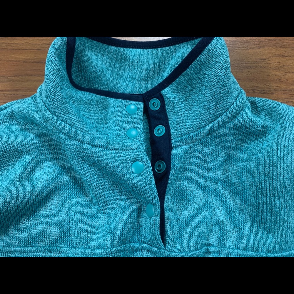 Eddie Bauer Quarter Button Pullover - image 2